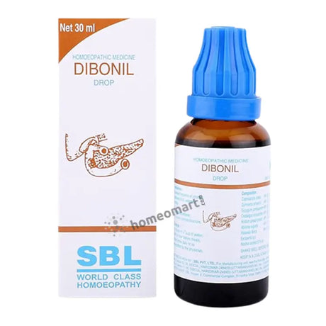 SBL Dibonil Drops, a natural homeopathic remedy for managing blood sugar levels. Made with potent ingredients like Cephalandra Indica and Gymnema Sylvestre, it supports holistic diabetic care. Order now for a healthier life!
