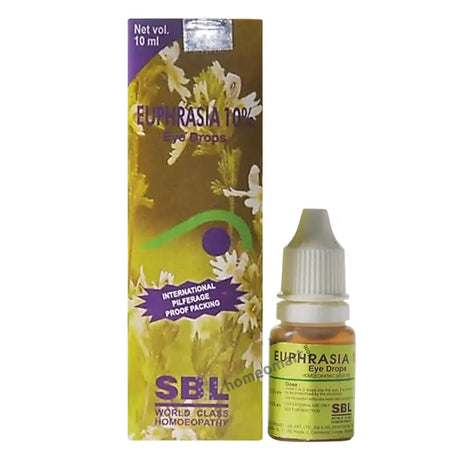 SBL Euphrasia Eye Drops, Euphrasia 10 eye drops, homeopathic eye drops, conjunctivitis eye drops, eye redness treatment, dry eye drops homeopathy, eye irritation relief drops, pink eye homeopathic treatment