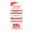 SBL homeopathy LM Potency medicine packaging with red and white design on a white background