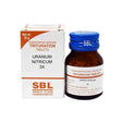 SBL Uranium Nitricum Homeopathy Trituration 3X, 6X Tablet