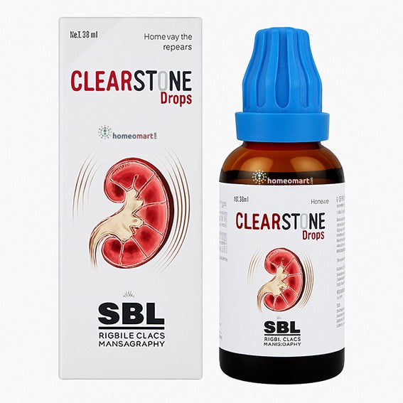 Clearstone Drops bottle and packaging on a white background
