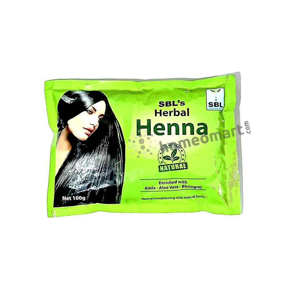 SBL’s Herbal Henna for natural conditioning with natural herbs