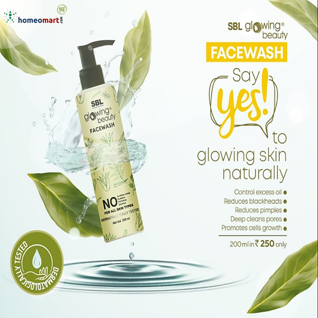 Benefits of SBL glowing beauty facewash 