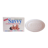 Savvy Herbal Baby Soap, Savvy Baby Soap, herbal baby soap, baby soap, baby soap for sensitive skin, gentle baby soap, natural baby soap, baby bathing soap, moisturizing baby soap, Calendula baby soap, Chamomile baby soap, Olive Oil baby soap, baby skincare soap