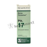 Schwabe Germany (WSG) Borax Pentarkan PTK. 17 for mouth soreness