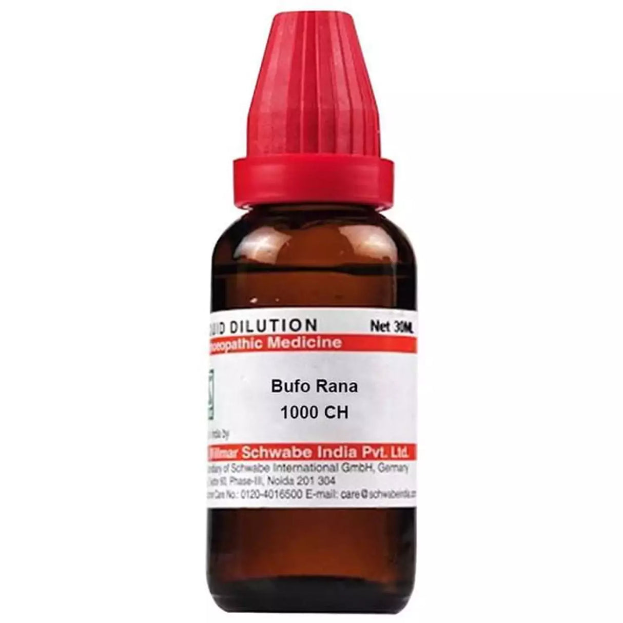 Schwabe Bufo Rana Homeopathy Dilution