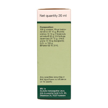 Best homeopathic medicines for sore muscles and  muscle stiffness