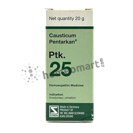 Schwabe German (WSG) Causticum pentarkan Ptk. 25