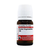 Schwabe (WSG), a leading homeopathic medicine company, in front of Carbo Vegetabilis 3X Tablets.