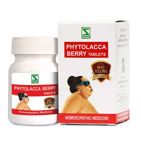 Schwabe Phytolacca Berry Tablets 20 Gms pack