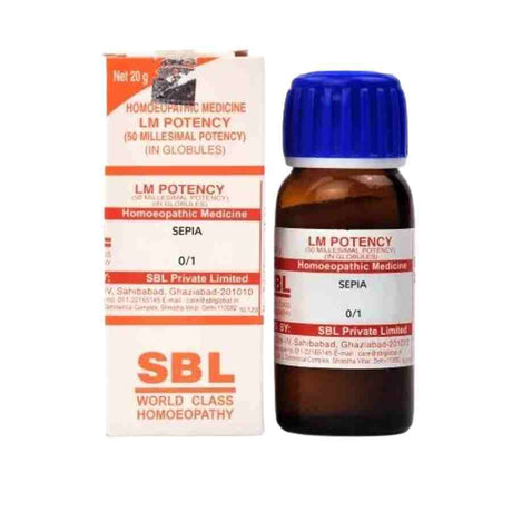 Sepia Homeopathy LM Potency Dilution