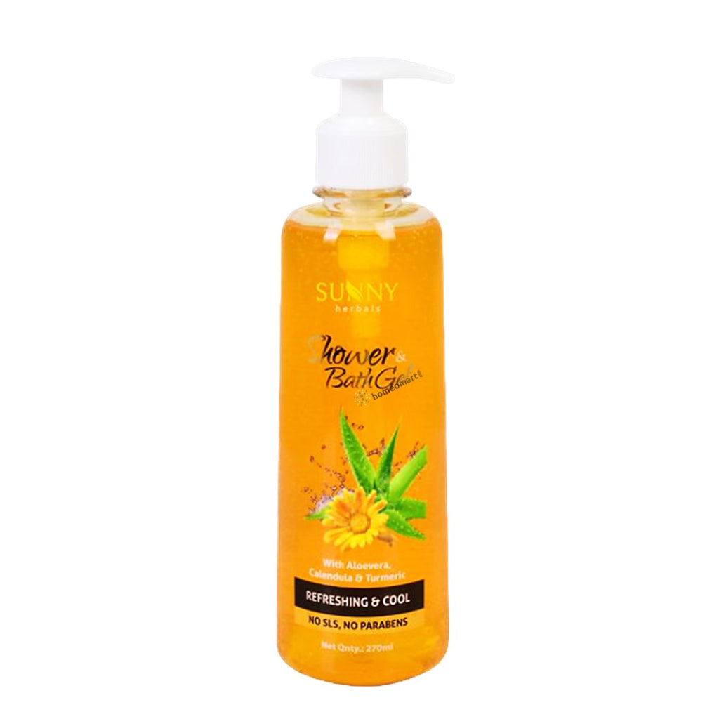 Bakson's Shower and Bath Gel with goodness of Aloevera and Calendula.