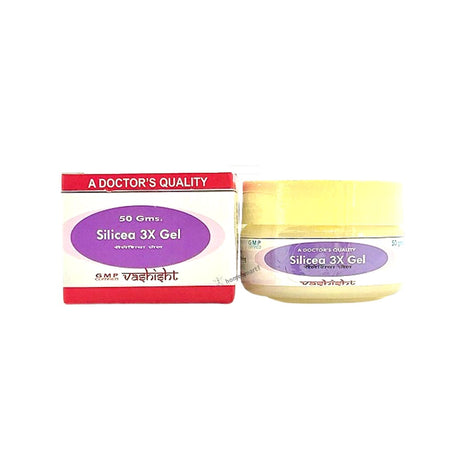 Vashisht Homeopathy Silicea 3X Gel for Healthy Skin