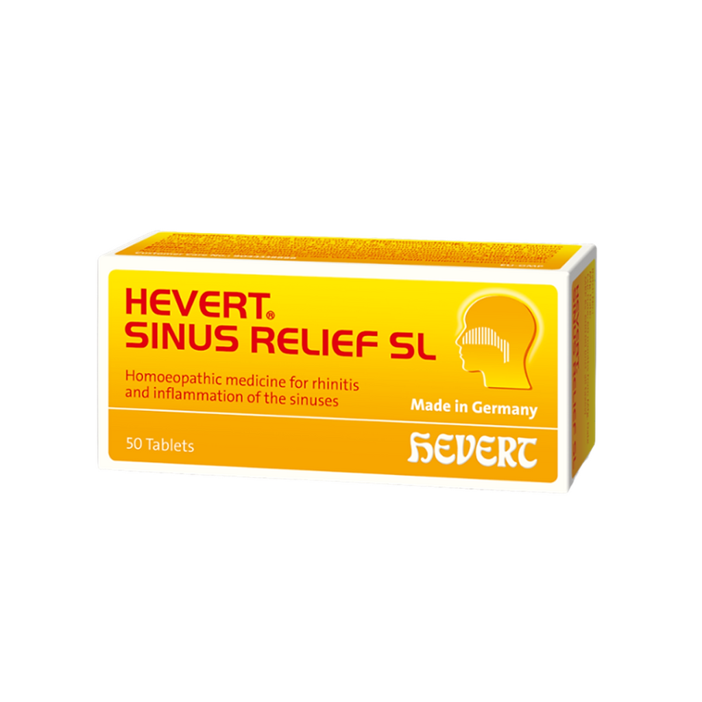 Hevert Germany Sinus Relief Tablets - Relieves Nasal and Sinus Congestion