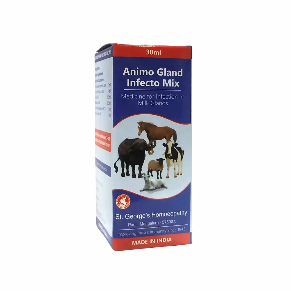 St George Animo Gland Infecto Mix, Veterinary Medicine for Infection in Milk Glands