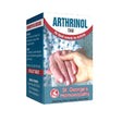 Box of Arthrinol Tab from St. George's Homoeopathy with a hand holding another hand on a white background.