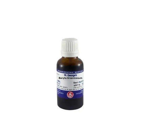 St George Baryta Arsenicosum dilution