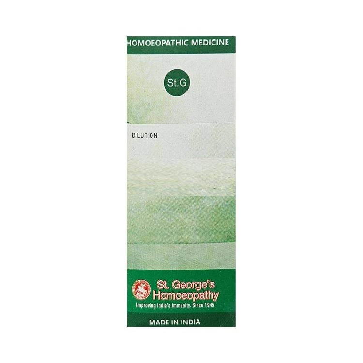 St George's homeopathy dilution