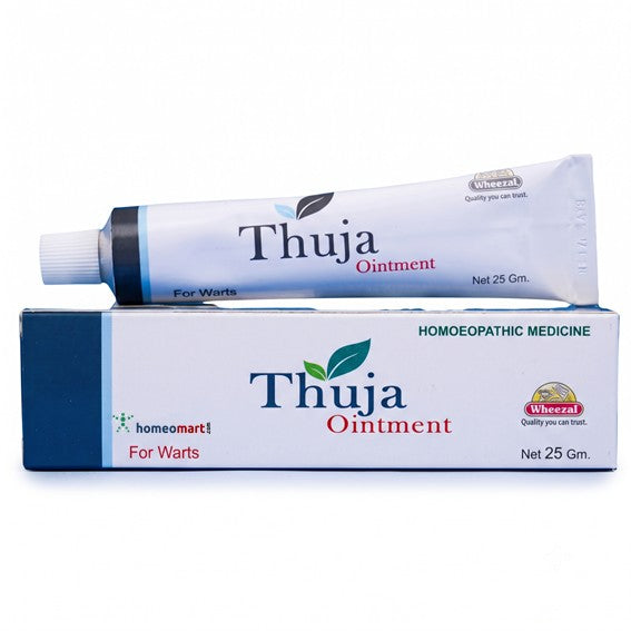 wheezal thuja ointment, buy wheezal thuja ointment online, thuja ointment 25gm price, homeopathic wart removal cream, thuja cream for skin tags, best ointment for warts, thuja occidentalis ointment, wheezal homeopathy skin ointment, buy thuja q cream, natural wart remover ointment