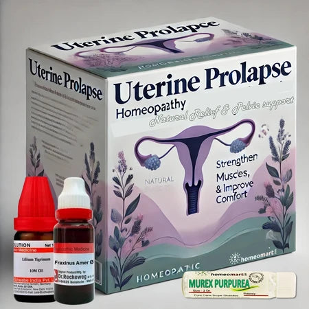 homeopathic remedies for uterine prolapse. Strengthen pelvic muscles, reduce discomfort, and restore balance