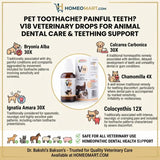 Bakson V18, Bakson Veterinary, Teeth Drops, Veterinary Teeth, Toothache Drops, Animal Dental Care, Dental Support, Homeopathic Veterinary, Teething Support, Delayed Teething, Dentition, Pyorrhoea, Unhealthy Gums, Decaying Gums, Gum Support, Dental Pain, Tooth Pain, Pet Dental Care, Veterinary Homeopathy, 30ml Drops