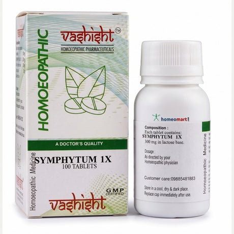 Symphtym Off homeopathy Tablets for bone injury, fracture, bone healing