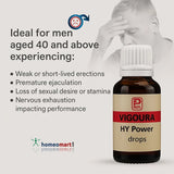 REPL Vigoura HY Power boosts stamina, treats ED & premature ejaculation in men 40+. Natural homeopathy for renewed strength, desire & performance