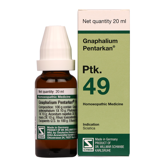 Gnaphalium Pentarkan Ptk 49, lumbar sciatica, sciatic nerve pain