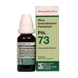 Rhus Toxidendron Ptk. 73, For muscular rheumatism