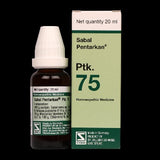 Schwabe Sabal Pentarkan Ptk.75 - Homeopathic Relief for Urinary tract Infections & BPH
