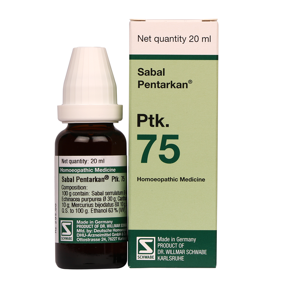 Sabal pentarkan Ptk 75 German homoeopathy drops