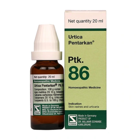 Urtica Pentarkan bottle and packaging on a white background