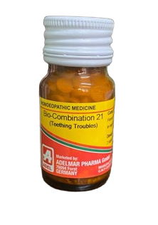 Bio21 Tab German BC21 Biocombination Tablets - Gentle Teething Relief for Infants ...