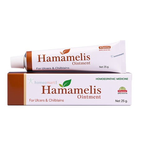 Hamamelis Ointment packaging on a white background