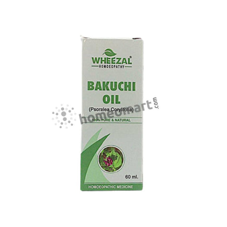 Wheezal Bakuchi Oil with Psoralea Corylifolia helps treat vitiligo, psoriasis, pale spots & skin dryness. Natural support for pigmentation & healthy skin.