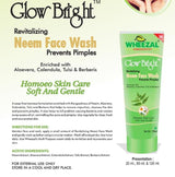 Indicationd, Directions for usage and active ingredients of Wheezal Homeopathy Glow Bright Neem Face Wash