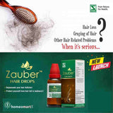 Zauber premium hair drops for hair fall and grey hair 