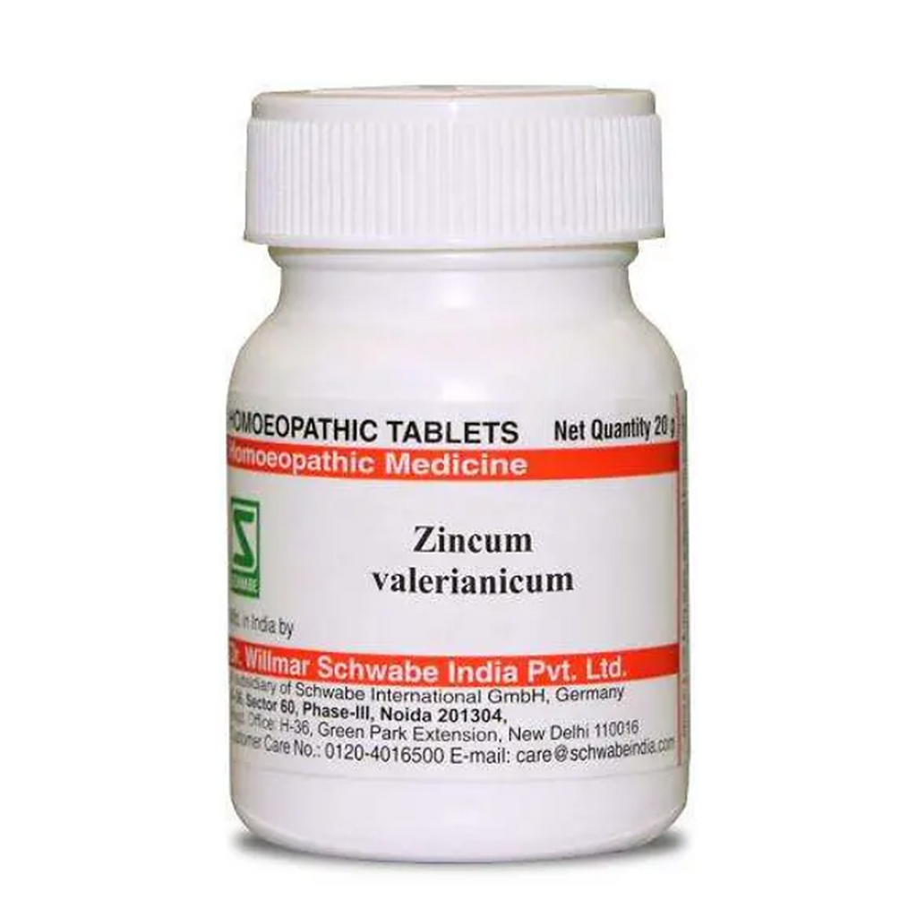 Zincum valerianicum Trituration Tablets 3x, 6x