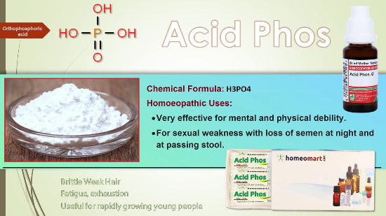 Acidum Phosphoricum health beenfits uses