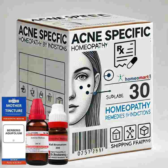 best homeopathy acne medicines by indications or symptoms