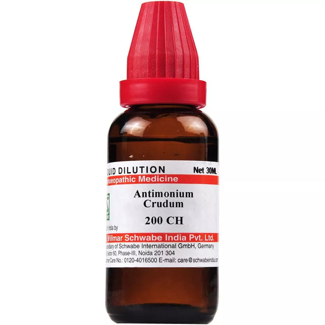 antimonium crudum homeopathy, antimonium crudum dilution, homeopathic medicine for acidity, indigestion homeopathy remedy, gastric disorder homeopathy, coated tongue homeopathy medicine, homeopathy for bloating gas, antimonium crudum 30 200 1M, homeopathic digestion medicine, buy antimonium crudum online