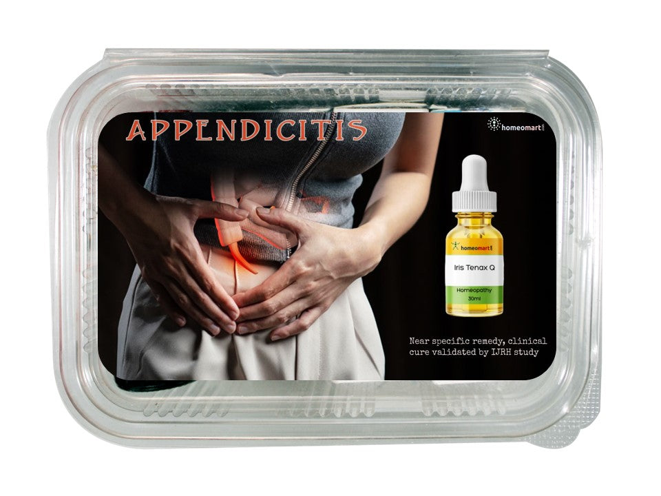 Appendicitis treatment homeopathy medicines