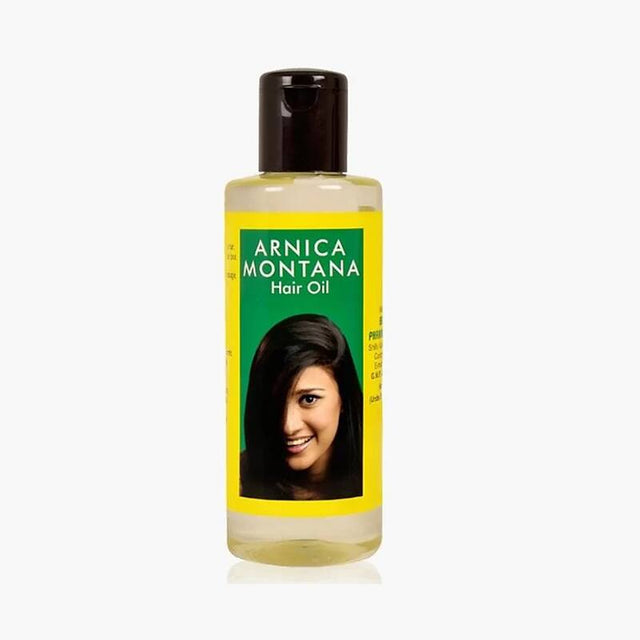 Baksons Arnica Montana Hair Oil stimulates circulation, consolidates hair roots and prevents their premature fall.