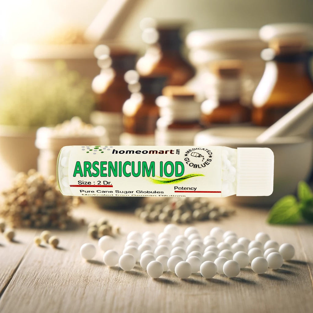 Arsenicum Iodatum Homeopathy medicated pills