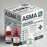 Homeopathy asthma treatment medicine kit with Aspidosperma, blatta Orie, Senega, Grindelia robusta