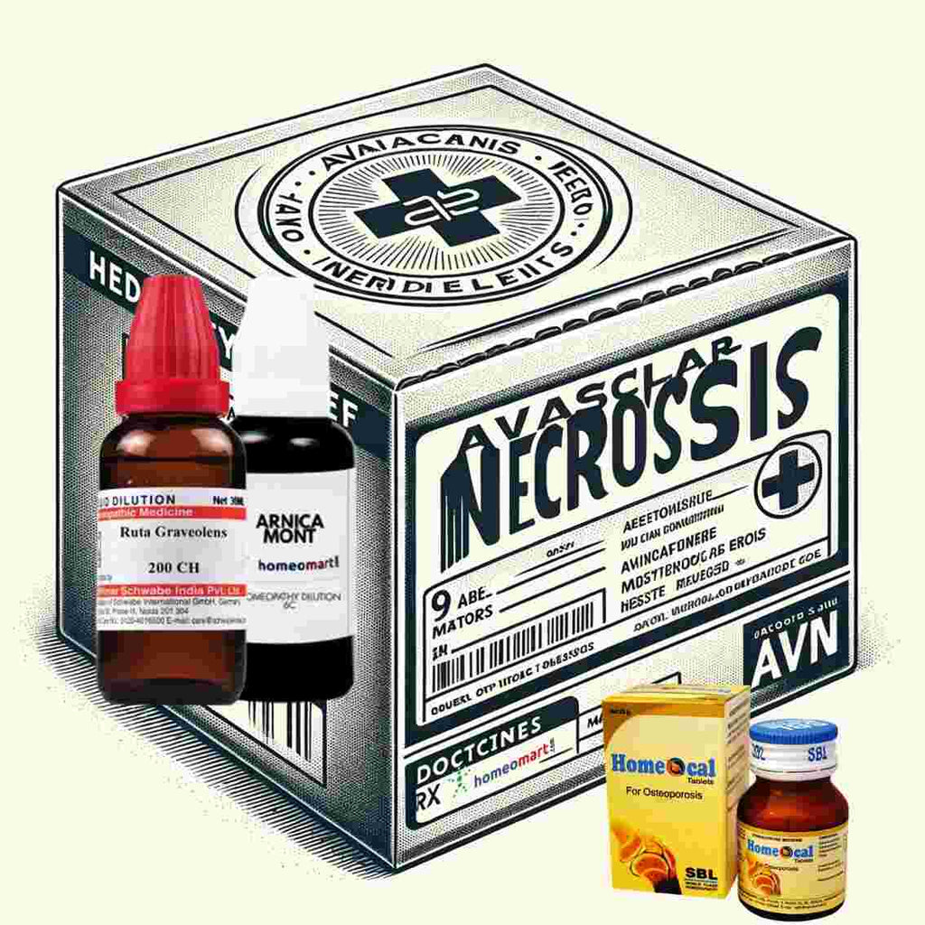 Avascular Necrosis Homeopathy Medicine Kit, avascular necrosis stage 3 treatment 