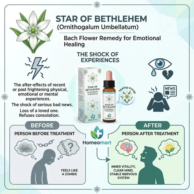 bach flower for emotional healing, bach flower for bereavement, bach flower drops for grief, bach flower emotional support remedy, star of bethlehem drops