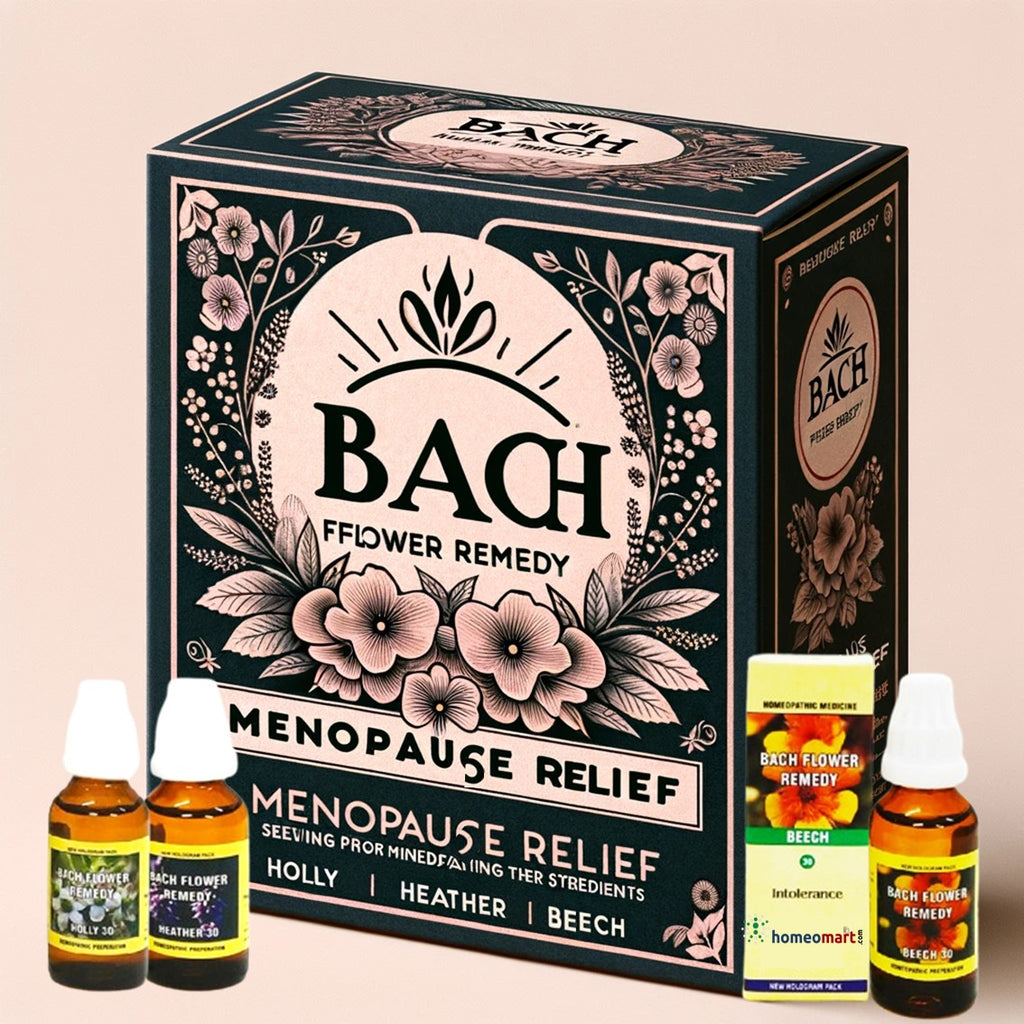 Bach Flower Remedy for Menopause - Natural Relief with Beech, Heather, Holly