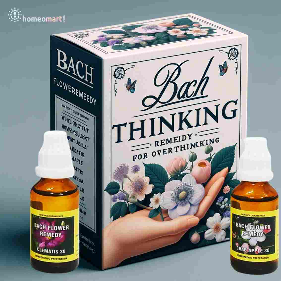 Bach Flower Remedies Mix for Overthinking: Natural Solutions for a Calmer Mind