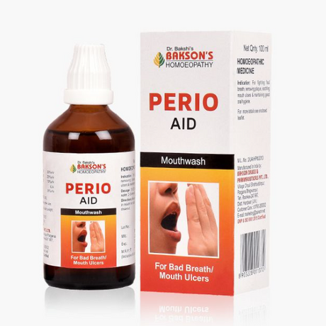 Bakson Perio Aid Mouth Wash oral hygiene, gingivitis